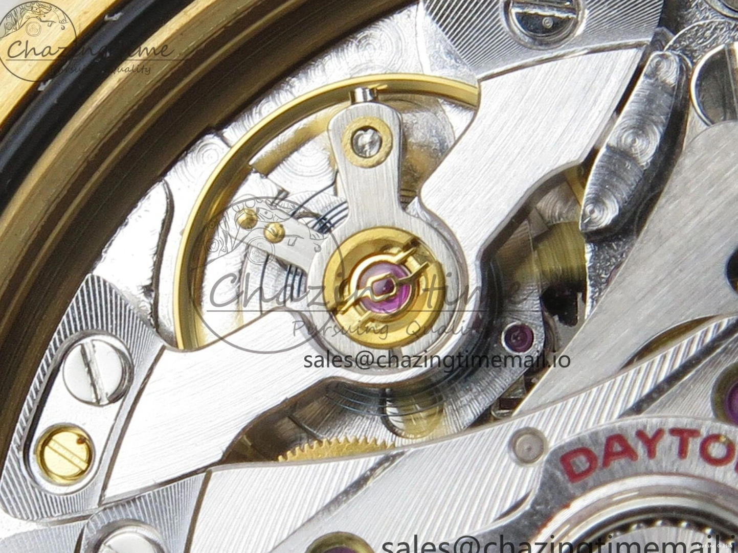 1228 Casual Daytona 126508 YG QF 1:1 Best Edition YG Dial Crystal Markers On YG Bracelet SH4131 V6 (Gain Weight) 305